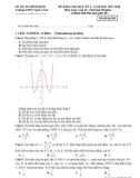 Đề kiểm tra HK 1 môn Toán lớp 12 năm 2018 - THPT Ngô Lê Tân - Mã đề 209