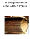 Đề cương 88 câu hỏi ôn thi Tốt nghiệp THPT 2011 _6