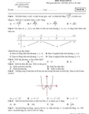 Đề kiểm tra giữa học kì 1 môn Toán lớp 12 năm 2021-2022 - Trường THPT Núi Thành