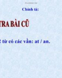 Bài giảng môn Tiếng Việt lớp 3 năm học 2020-2021 - Tuần 12: Chính tả Cảnh đẹp non sông (Trường Tiểu học Thạch Bàn B)