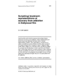 Script(ing) treatment: representations of recovery from addiction in Hollywood film