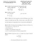 Đề thi giữa học kì 2 môn Toán lớp 6 năm 2020-2021 có đáp án - Trường THCS Khương Đình