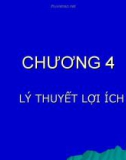 Bài giảng: Lý thuyết lợi ích