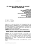 Một hướng dạy từ đồng âm cho sinh viên nước ngoài tại Trường Đại học Hải Phòng