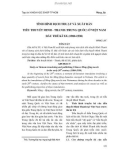 Tình hình dịch thuật và xuất bản tiểu thuyết Minh - Thanh (Trung Quốc) ở Việt Nam đầu thế kỉ XX (1900-1930)