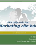 Marketing căn bản - Đinh Tiên Minh ( Giới thiệu môn học)