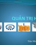 Bài giảng Quản trị học: Chương 1 - Trần Nhật Minh