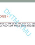 Bài giảng Chính phủ điện tử: Chương 4 - PGS. TS. Nguyễn Văn Minh