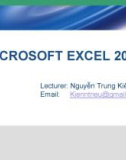 Bài giảng Microsoft Excel 2003 - Nguyễn Trung Kiên