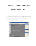 Bài 1: VÀI NÉT VỀ GIAO DIỆN PHOTOSHOP CS2