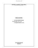 Bài giảng Mĩ thuật (Ngành: Quản lý văn hóa) - Trường Cao đẳng Lào Cai