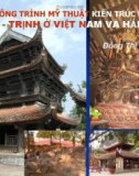 Một số công trình mỹ thuật kiến trúc dân gian thời Lê - Trịnh ở Việt Nam và Hải Phòng