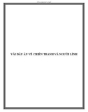 VÀI DẤU ẤN VỀ CHIẾN TRANH VÀ NGƯỜI LÍNH TRONG MỸ THUẬT TRUYỀN THỐNG VIỆT NAM