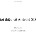 Giới thiệu chung về android SDK