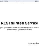 Bài giảng Lập trình mạng: RESTful Web Service - GV. Nguyễn Xuân Vinh