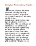 Khôi phục window trong 10 phút