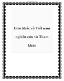 Điêu khắc cổ Viết nam nghiên cứu và Tham khảo