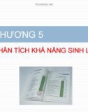 Bài giảng Phân tích báo cáo tài chính - Chương 5: Phân tích khả năng sinh lợi (2017)