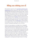 Đằng sau những con số