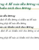 Bài giảng Kế toán tài chính Việt Nam 1 - Chương 4: Kế toán tiền lương và các khoản trích theo lương (Năm 2022)