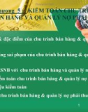 KIỂM TOÁN CHU TRÌNHBÁN HÀNG VÀ QUẢN LÝ NỢ PHẢI THU