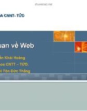 Bài giảng: Tổng quan về Web