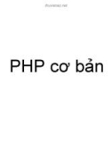 Bài giảng PHP cơ bản