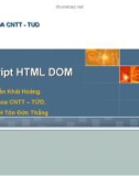 Javascript HTML DOM - Trần Khải Hoàng