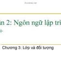 Chương 3: Lớp va đối tượng