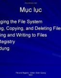 C Sharp và kiến trúc .NET. C Sharp cơ bản- P4