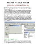 Visual Basic 6- Chương 2- Viết chương trình đầu tiên