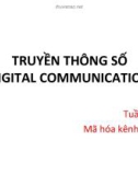 Truyền thông số Digital Communication-Week 8