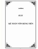 Luận văn: Kế toán vốn bằng tiền