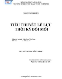 Luận văn Thạc sĩ Văn học: Tiểu thuyết Lê Lựu thời kỳ đổi mới