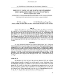 Báo cáo nghiên cứu khoa học: THIẾT KẾ HỆ THỐNG SẤY DẦU FO DÙNG CHO LÒ HƠI BẰNG THIẾT BỊ TRAO ĐỔI NHIỆT ỐNG LỒNG ỐNG SỬ DỤNG NĂNG LƯỢNG MẶT TRỜI