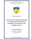 Luận văn Thạc sĩ Kỹ thuật: Ứng dụng công nghệ đo phóng điện cục bộ để đánh giá hiện trạng cách điện cáp ngầm trung thế lưới điện TP.HCM