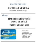 Báo cáo tiểu luận intel xeon 6000