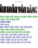 Bài thuyết trình Kiểm toán vốn bằng tiền