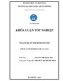 Khóa luận tốt nghiệp Quản trị kinh doanh: Hoàn thiện công tác kế toán thanh toán với người mua – người bán tại công ty TNHH TM Chấn Phong