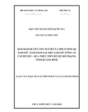 Luận văn Thạc sĩ Luật hiến pháp và luật hành chính: Bảo đảm quyền con người của đối tượng bị tạm giữ, tạm giam tại Nhà tạm giữ Công an cấp huyện - Qua thực tiễn huyện Bố Trạch, tỉnh Quảng Bình