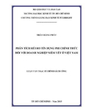 Luận văn Thạc sĩ Chính sách công: Phân tích rủi ro tín dụng phi chính thức đối với doanh nghiệp niêm yết ở Việt Nam