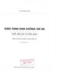 Giáo trình Dinh dưỡng trẻ em (in lần thứ sáu): Phần 1