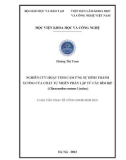 Luận văn Thạc sĩ Công nghệ sinh học: Nghiên cứu hoạt tính cảm ứng sự hình thành xương của chất tự nhiên phân lập từ cây bìm bịp (Clinacanthus nutans Lindau)