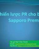 Thuyết trình: Chiến lược PR cho beer Sapporo Premium