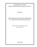 Luận văn Thạc sĩ Báo chí học: Thông điệp truyền thông trong khủng hoảng của ngành Hải quan trên báo chí Hải quan