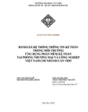 Luận văn ĐÁNH GIÁ HỆ THỐNG THÔNG TIN KẾ TOÁN TRONG MÔI TRƯỜNG ỨNG DỤNG PHẦN MỀM KẾ TOÁN TẠI PHÒNG THƯƠNG MẠI VÀ CÔNG NGHIỆP VIỆT NAM CHI NHÁNH CẦN THƠ 