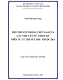 Luận văn Thạc sĩ Văn học: Tiểu thuyết di dân Việt Nam của các nhà văn nữ ở Hoa Kỳ nhìn từ lý thuyết hậu thuộc địa