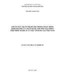 Luận văn thạc sĩ kinh tế: Chuẩn mực quản trị rủi ro trong hoạt động kinh doanh của ngân hàng thương mại theo hiệp định BASEL II và việc áp dụng tại Việt Nam