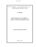 Luận văn Thạc sĩ Kế toán: Phân tích báo cáo tài chính của Công ty Cổ phần dầu khí Quốc tế PS