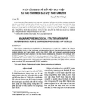 Báo cáo y học: Phân vùng dịch tễ Sốt rét can thiệp tại các tỉnh miền bắc việt nam năm 2009